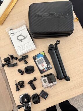 GoPro HERO3 Silver with Black Accessories and Case